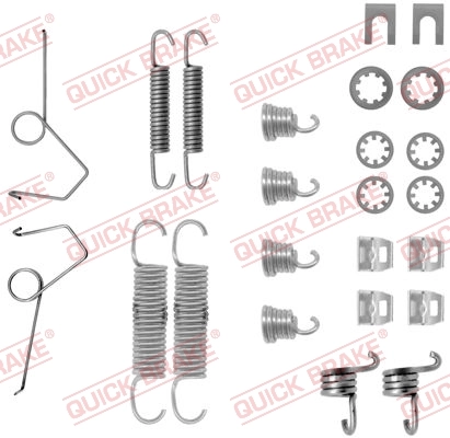 Accessory Kit, brake shoes